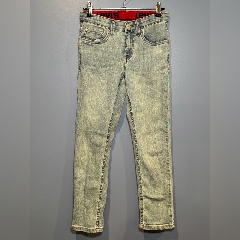 Set Of 3 Assorted Brands Jeans For Boys Size 8 Color Blue